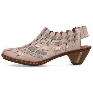 NEW RIEKER women's sina 78 shoes in clay rose